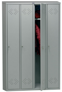 Шкаф гардеробный металлический Шкаф ШГР-ЛС-41